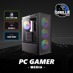 PC Gamer - AMD Ryzen 5 5600X + RTX 5060 8GB